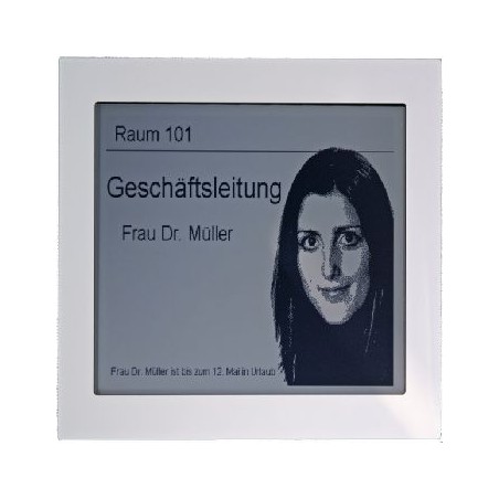 Funk- und batteriebetriebene Displays (Edelstahl/Kunststoff)